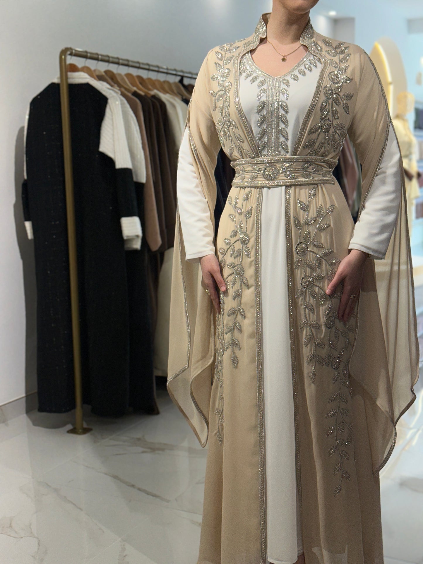 Kaftan beige