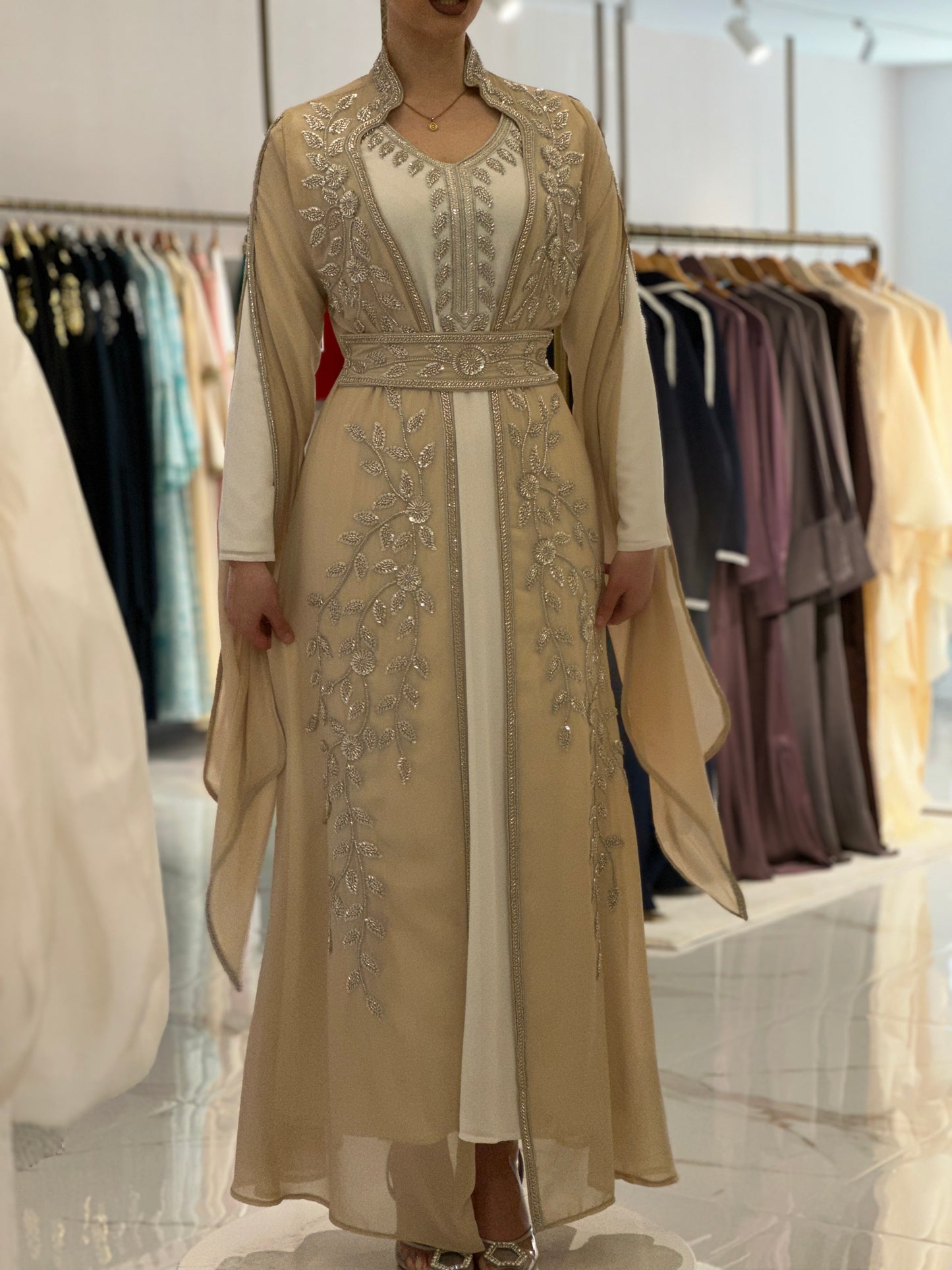 Kaftan beige