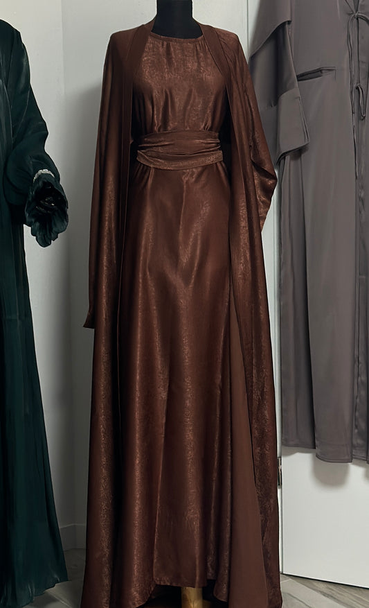 Velvet abaya